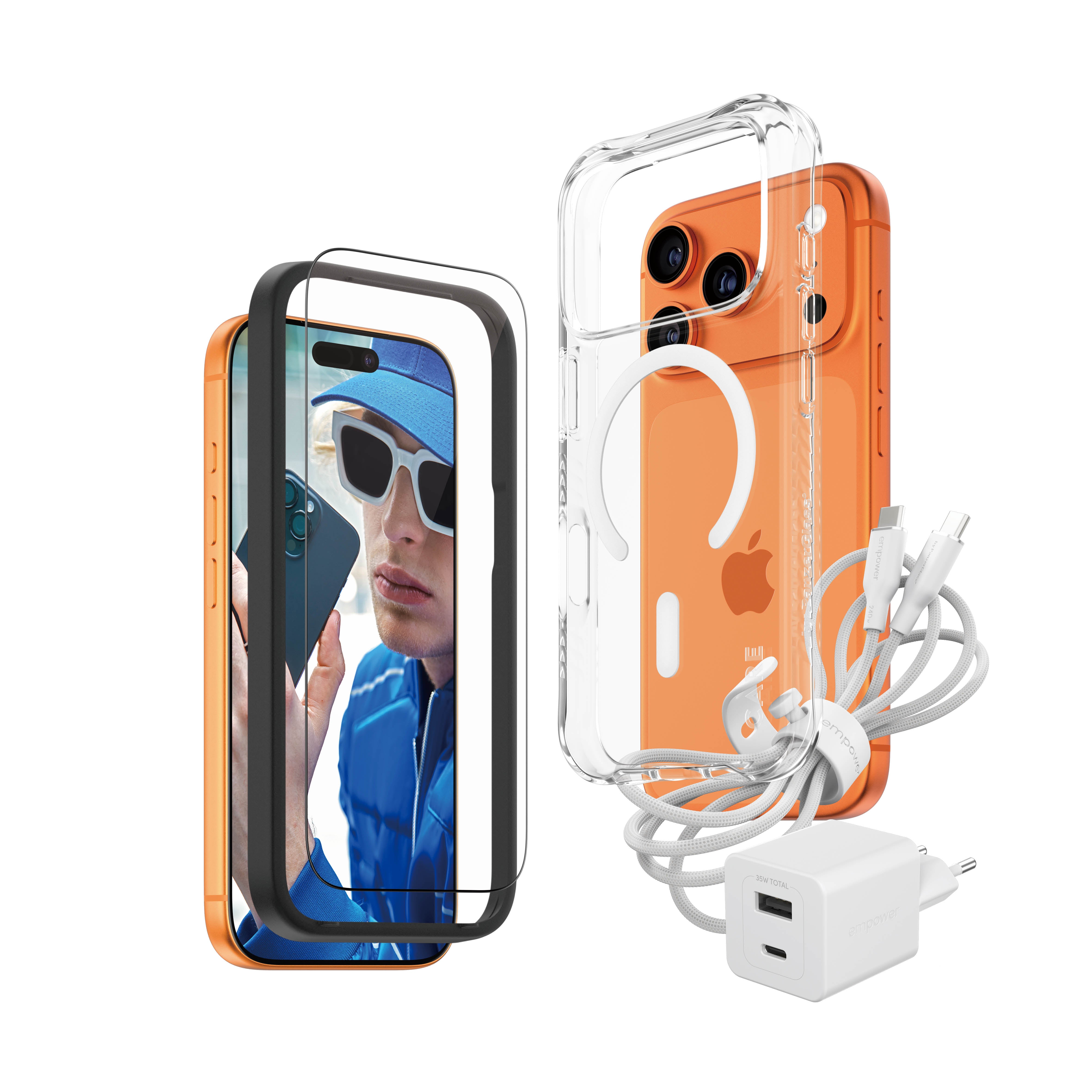 PanzerGlass® Essential Bundle iPhone 17 pro